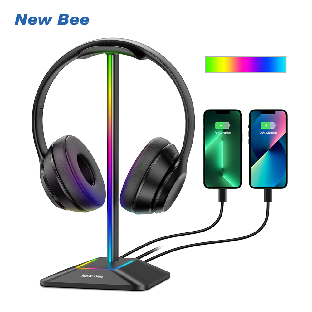 Esports Gaming Desk - 新しい Bee Z8 RGB ヘッドフォンスタンドホルダー 2