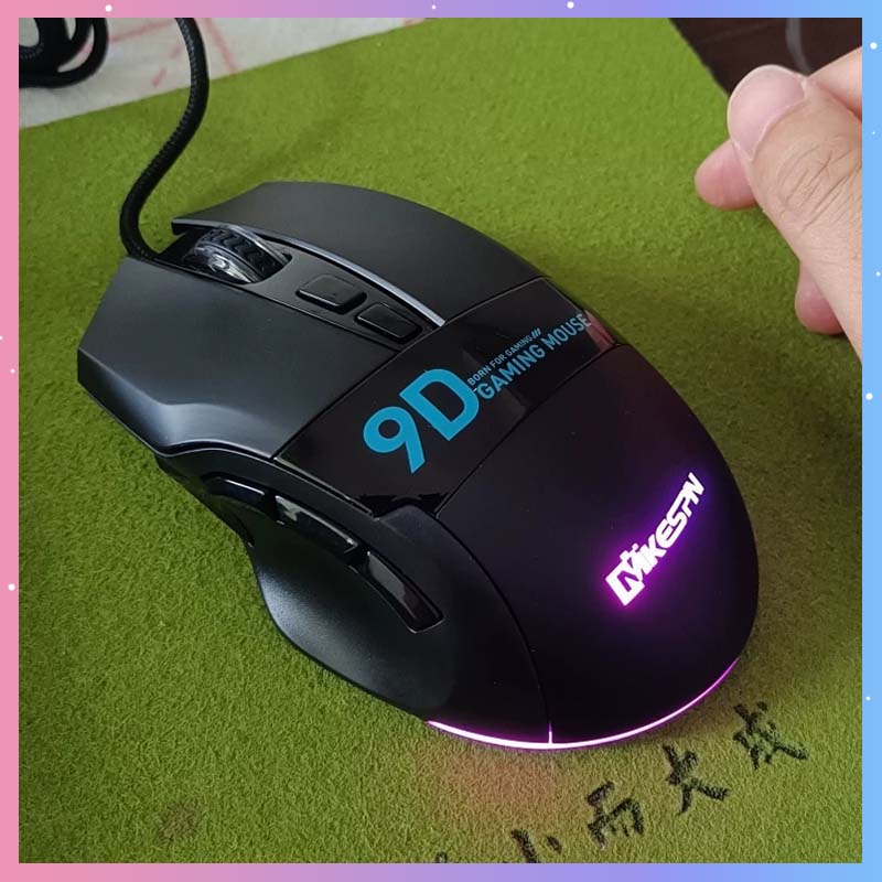 Gaming Esports Esports - X10 有線ゲーミングマクロマウス 9 キー 12000DPI 1000HZ