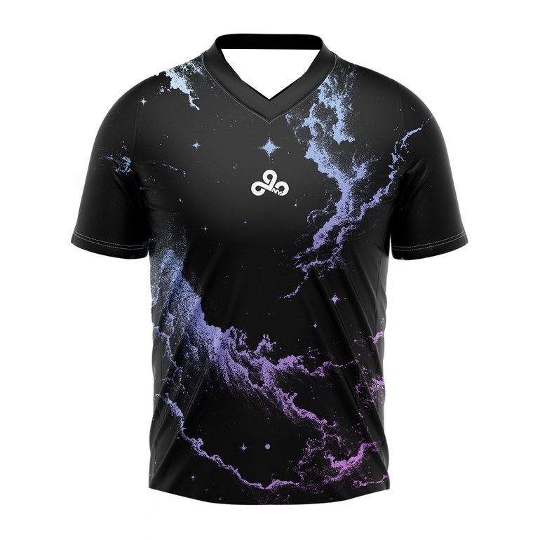 Esports Gaming Team - 2026年新作 Cloud9 Galaxy Nebula eスポーツジャージ ブラック