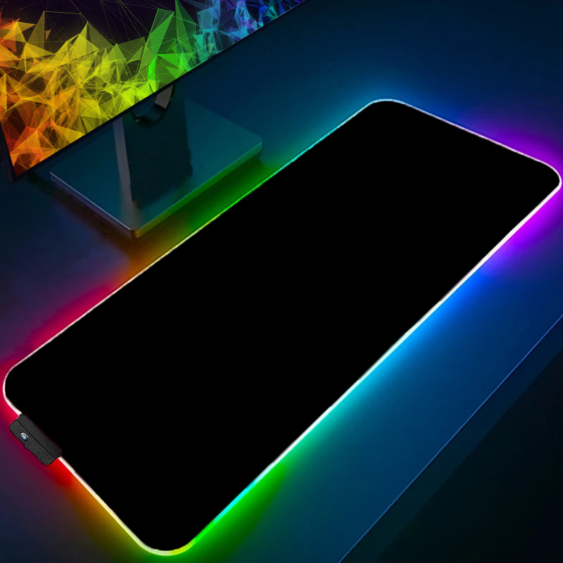 Es5 Esports Rgb Gaming Mouse - バックライトマウスパッド S-ソリッドカラー ゲーマーデスクマット PCコンピューター ミニPC XXL