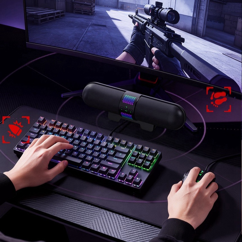 スーパーセール RGB ゲーミング サウンドバー eスポーツ - Esports Gaming Bar のレビューと価格
