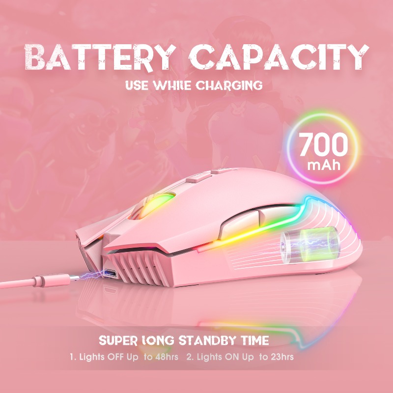 ONIKUMA CW905 ワイヤレス/有線ゲーミングマウス - Es5 Esports Rgb Gaming Mouse のレビューと価格