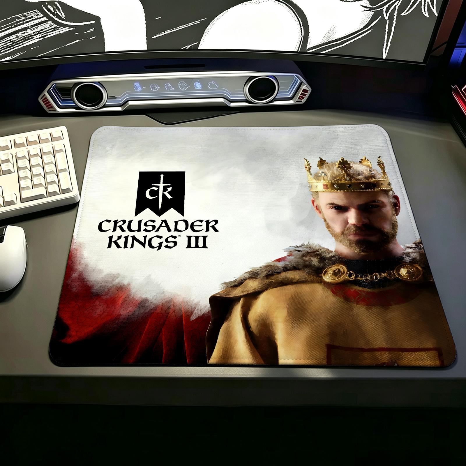 S/M/L ゲーミングマット、補強された縫い目、Crusad - Esports Gaming Kings のレビューと価格
