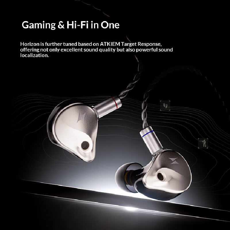 ATK Horizon 有線インイヤーヘッドホン ゲーミング - Esports Gaming Bar のレビューと価格