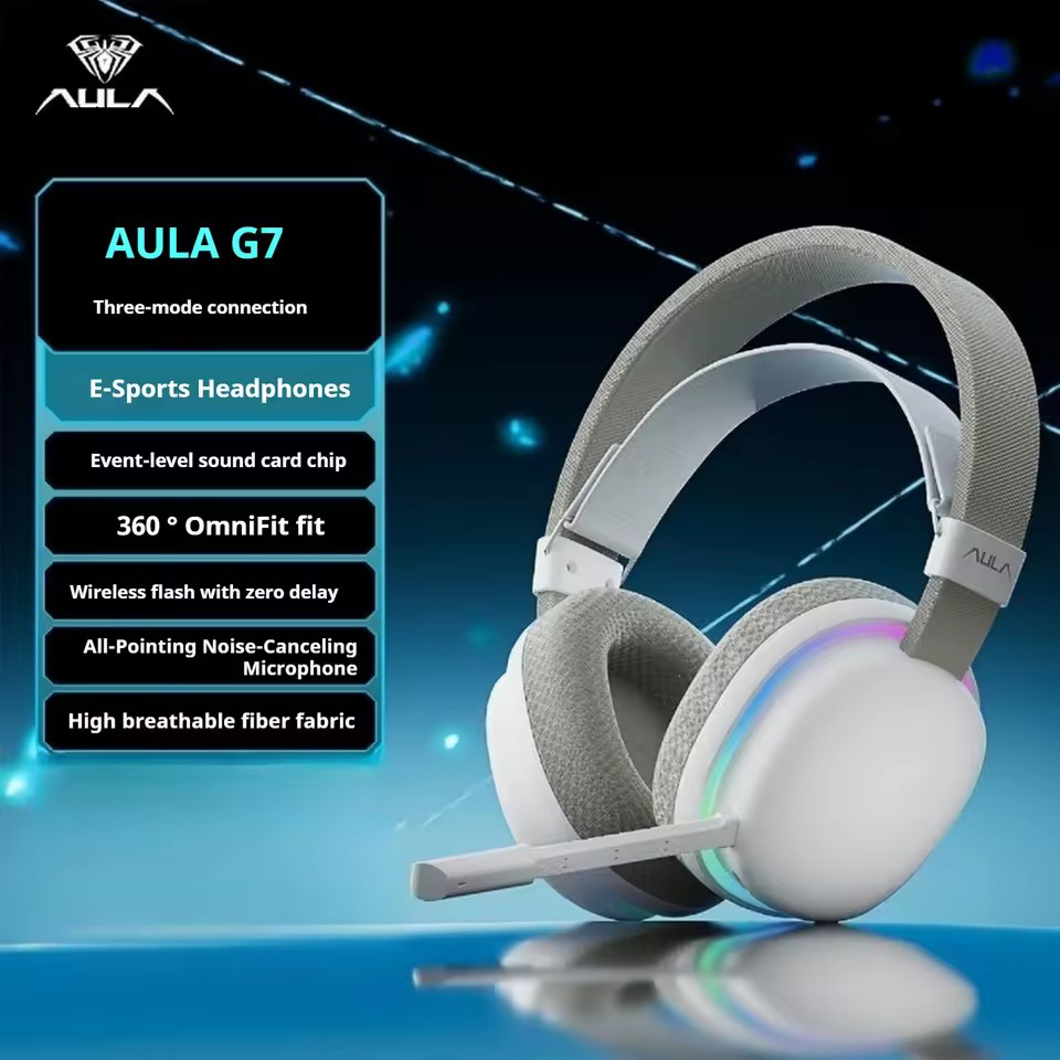 AULA G7Pro ワイヤレス Bluetooth ヘッド - Esports Gaming Bar のレビューと価格