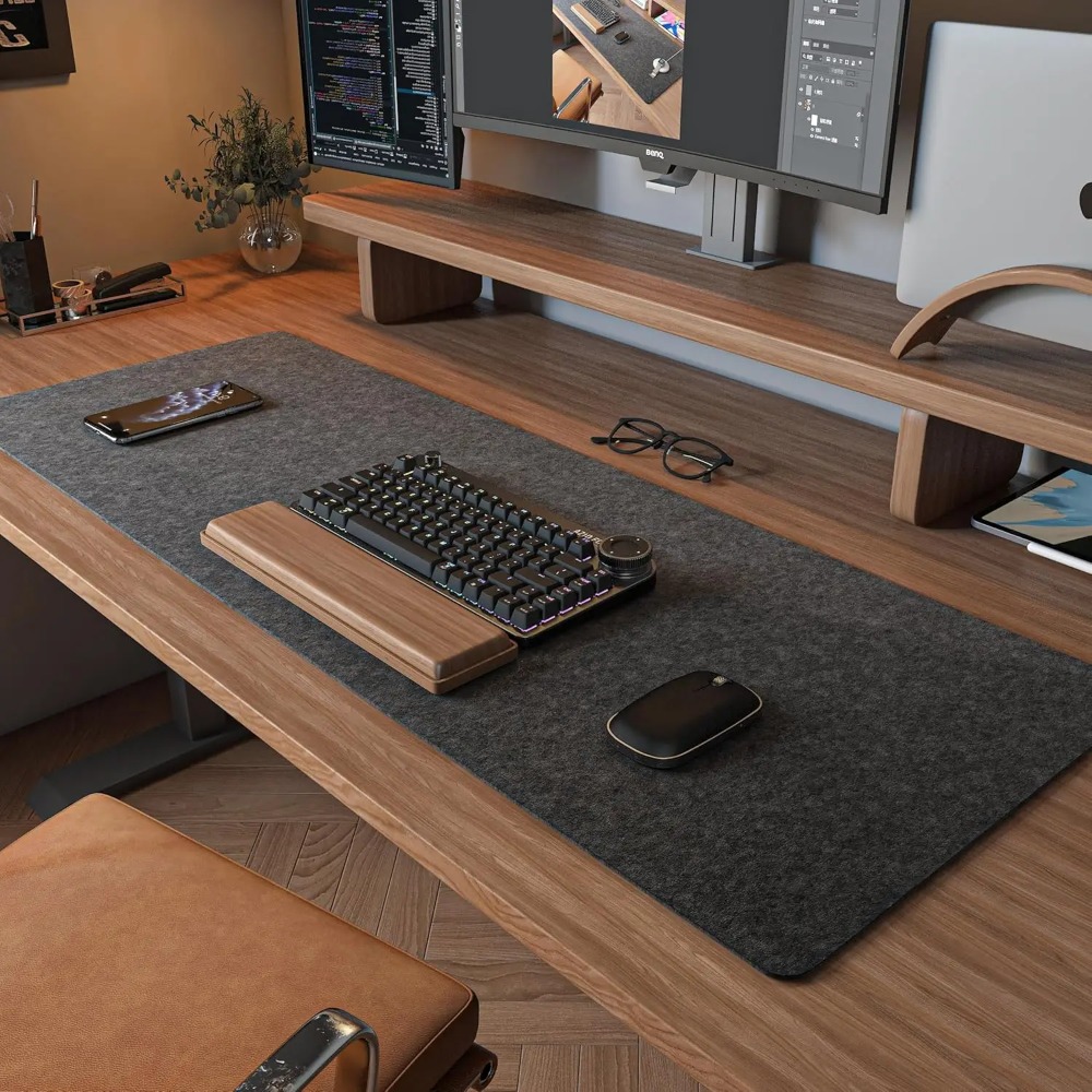 フェルトデスクマット コンピューターマット デスク用(31. - Esports Gaming Desk のレビューと価格