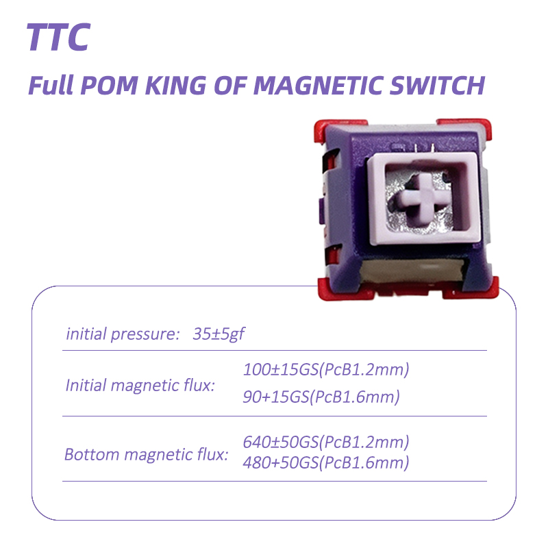 TTC フル POM キングオブマグネティックスイッチ TT - Esports Gaming Kings のレビューと価格