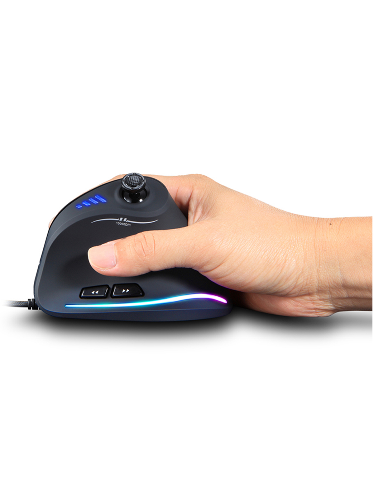 C-18垂直ゲーミングマウス 10000 DPI プログラム - Es5 Esports Rgb Gaming Mouse のレビューと価格