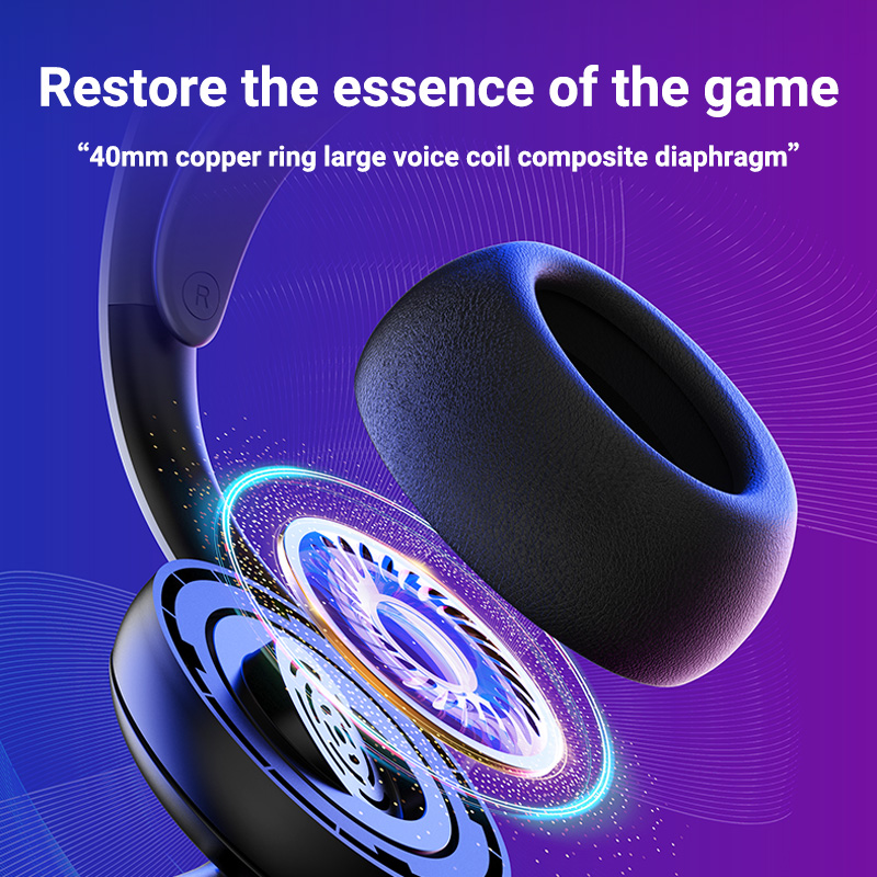 2.4Gワイヤレス/有線/BT A01ゲーミングヘッドセット - Esports Gaming Bar のレビューと価格